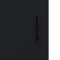 Highboard Schwarz 69,5x34x180 cm Holzwerkstoff Highboard Schwarz 69,5x34x180 cm Holzwerkstoff