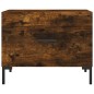 vidaXL Couchtische 2 Stk. Räuchereiche 50x50x40 cm Holzwerkstoff vidaXL Couchtische 2 Stk. Räuchereiche 50x50x40 cm Holzwerkstoff