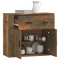 vidaXL Sideboard Räuchereiche 80x33x70 cm Holzwerkstoff vidaXL Sideboard Räuchereiche 80x33x70 cm Holzwerkstoff