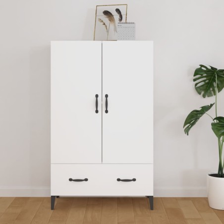 vidaXL Highboard Weiß 70x31x115 cm Holzwerkstoff