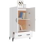 vidaXL Highboard Weiß 70x31x115 cm Holzwerkstoff vidaXL Highboard Weiß 70x31x115 cm Holzwerkstoff