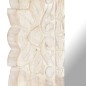 vidaXL Spiegel Weiß 80x50 cm Mango Massivholz vidaXL Spiegel Weiß 80x50 cm Mango Massivholz