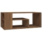 vidaXL Couchtisch Braun Eichen-Optik 100x50x40 cm Holzwerkstoff vidaXL Couchtisch Braun Eichen-Optik 100x50x40 cm Holzwerkstoff