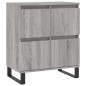 vidaXL Sideboard Grau Sonoma 60x35x70 cm Holzwerkstoff vidaXL Sideboard Grau Sonoma 60x35x70 cm Holzwerkstoff