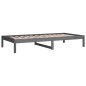 vidaXL Tagesbett Grau 90x190 cm Massivholz Kiefer vidaXL Tagesbett Grau 90x190 cm Massivholz Kiefer