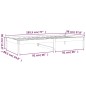 vidaXL Tagesbett Grau 90x190 cm Massivholz Kiefer vidaXL Tagesbett Grau 90x190 cm Massivholz Kiefer