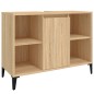 vidaXL Waschbeckenunterschrank Sonoma-Eiche 80x33x60 cm Holzwerkstoff vidaXL Waschbeckenunterschrank Sonoma-Eiche 80x33x60 cm Holzwerkstoff