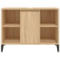 vidaXL Waschbeckenunterschrank Sonoma-Eiche 80x33x60 cm Holzwerkstoff vidaXL Waschbeckenunterschrank Sonoma-Eiche 80x33x60 cm Holzwerkstoff