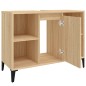 vidaXL Waschbeckenunterschrank Sonoma-Eiche 80x33x60 cm Holzwerkstoff vidaXL Waschbeckenunterschrank Sonoma-Eiche 80x33x60 cm Holzwerkstoff