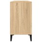 vidaXL Waschbeckenunterschrank Sonoma-Eiche 80x33x60 cm Holzwerkstoff vidaXL Waschbeckenunterschrank Sonoma-Eiche 80x33x60 cm Holzwerkstoff