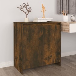 vidaXL Sideboard Räuchereiche 70x41x75 cm Holzwerkstoff