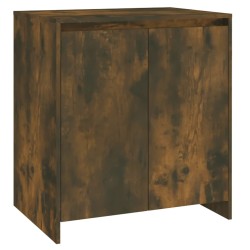 vidaXL Sideboard Räuchereiche 70x41x75 cm Holzwerkstoff