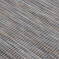 vidaXL Outdoor-Teppich Flachgewebe 200x280 cm Braun und Blau vidaXL Outdoor-Teppich Flachgewebe 200x280 cm Braun und Blau