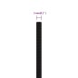 vidaXL Arbeitsseil Schwarz 3 mm 50 m Polyester vidaXL Arbeitsseil Schwarz 3 mm 50 m Polyester