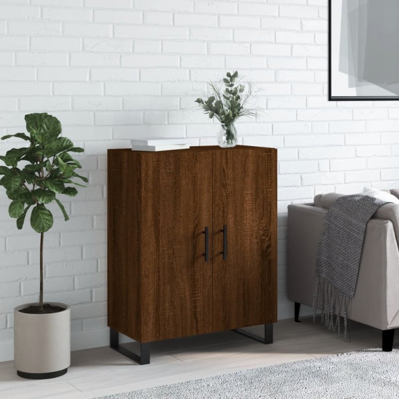vidaXL Sideboard Braun Eichen-Optik 69,5x34x90 cm Holzwerkstoff vidaXL Sideboard Braun Eichen-Optik 69,5x34x90 cm Holzwerkstoff