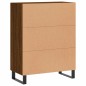 vidaXL Sideboard Braun Eichen-Optik 69,5x34x90 cm Holzwerkstoff vidaXL Sideboard Braun Eichen-Optik 69,5x34x90 cm Holzwerkstoff