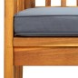 vidaXL Garten-Essstühle 3 Stk. mit Kissen Massivholz Akazie vidaXL Garten-Essstühle 3 Stk. mit Kissen Massivholz Akazie