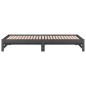 vidaXL Tagesbett Ausziehbar Grau 2x(80x200) cm Massivholz Kiefer vidaXL Tagesbett Ausziehbar Grau 2x(80x200) cm Massivholz Kiefer
