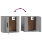 vidaXL 4-tlg. TV-Schrank-Set Grau Sonoma Holzwerkstoff vidaXL 4-tlg. TV-Schrank-Set Grau Sonoma Holzwerkstoff
