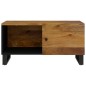 vidaXL Couchtisch 80x50x40 cm Massivholz Mango & Holzwerkstoff vidaXL Couchtisch 80x50x40 cm Massivholz Mango & Holzwerkstoff