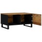 vidaXL Couchtisch 80x50x40 cm Massivholz Mango & Holzwerkstoff vidaXL Couchtisch 80x50x40 cm Massivholz Mango & Holzwerkstoff