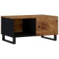vidaXL Couchtisch 80x50x40 cm Massivholz Mango & Holzwerkstoff vidaXL Couchtisch 80x50x40 cm Massivholz Mango & Holzwerkstoff