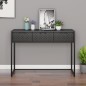 vidaXL Konsolentisch Anthrazit 106x35x75 cm Stahl vidaXL Konsolentisch Anthrazit 106x35x75 cm Stahl