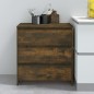 vidaXL Sideboard Räuchereiche 70x41x75 cm Holzwerkstoff vidaXL Sideboard Räuchereiche 70x41x75 cm Holzwerkstoff