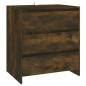 vidaXL Sideboard Räuchereiche 70x41x75 cm Holzwerkstoff vidaXL Sideboard Räuchereiche 70x41x75 cm Holzwerkstoff