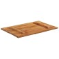 vidaXL Tischplatte Rechteckig 60x90 cm 25-27 mm Altholz Massiv vidaXL Tischplatte Rechteckig 60x90 cm 25-27 mm Altholz Massiv