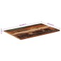 vidaXL Tischplatte Rechteckig 60x90 cm 25-27 mm Altholz Massiv vidaXL Tischplatte Rechteckig 60x90 cm 25-27 mm Altholz Massiv