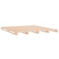 vidaXL Palettenbett 150x200 cm Massivholz Kiefer vidaXL Palettenbett 150x200 cm Massivholz Kiefer