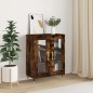 vidaXL Sideboard Räuchereiche 69,5x34x90 cm Holzwerkstoff vidaXL Sideboard Räuchereiche 69,5x34x90 cm Holzwerkstoff