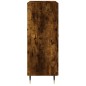 vidaXL Sideboard Räuchereiche 69,5x34x90 cm Holzwerkstoff vidaXL Sideboard Räuchereiche 69,5x34x90 cm Holzwerkstoff