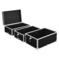 vidaXL Kosmetikkoffer 37x24x40 cm Schwarz Aluminium vidaXL Kosmetikkoffer 37x24x40 cm Schwarz Aluminium