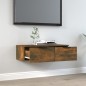 vidaXL Wandschrank Räuchereiche 68x30x20 cm Holzwerkstoff vidaXL Wandschrank Räuchereiche 68x30x20 cm Holzwerkstoff