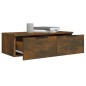 vidaXL Wandschrank Räuchereiche 68x30x20 cm Holzwerkstoff vidaXL Wandschrank Räuchereiche 68x30x20 cm Holzwerkstoff