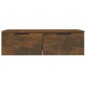 vidaXL Wandschrank Räuchereiche 68x30x20 cm Holzwerkstoff vidaXL Wandschrank Räuchereiche 68x30x20 cm Holzwerkstoff