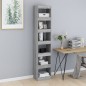 vidaXL Bücherregal/Raumteiler Grau Sonoma 40x30x198 cm vidaXL Bücherregal/Raumteiler Grau Sonoma 40x30x198 cm