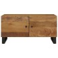 vidaXL Couchtisch 80x50x40 cm Massivholz Mango & Holzwerkstoff