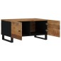 vidaXL Couchtisch 80x50x40 cm Massivholz Mango & Holzwerkstoff