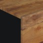 vidaXL Couchtisch 80x50x40 cm Massivholz Mango & Holzwerkstoff