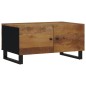 vidaXL Couchtisch 80x50x40 cm Massivholz Mango & Holzwerkstoff