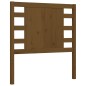 vidaXL Massivholzbett mit Kopfteil Honigbraun 100x200 cm vidaXL Massivholzbett mit Kopfteil Honigbraun 100x200 cm