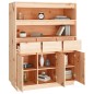 vidaXL Highboard 89x40x116,5 cm Massivholz Kiefer vidaXL Highboard 89x40x116,5 cm Massivholz Kiefer