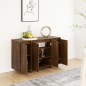vidaXL Sideboard Braun Eichen-Optik 120x41x75 cm Holzwerkstoff vidaXL Sideboard Braun Eichen-Optik 120x41x75 cm Holzwerkstoff