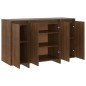 vidaXL Sideboard Braun Eichen-Optik 120x41x75 cm Holzwerkstoff vidaXL Sideboard Braun Eichen-Optik 120x41x75 cm Holzwerkstoff