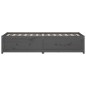 vidaXL Tagesbett Grau 90x190 cm Massivholz Kiefer vidaXL Tagesbett Grau 90x190 cm Massivholz Kiefer