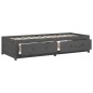 vidaXL Tagesbett Grau 90x190 cm Massivholz Kiefer vidaXL Tagesbett Grau 90x190 cm Massivholz Kiefer
