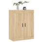 vidaXL Wandschrank Sonoma-Eiche 69,5x34x90 cm Holzwerkstoff vidaXL Wandschrank Sonoma-Eiche 69,5x34x90 cm Holzwerkstoff